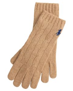 POLO Ralph Lauren Gebreide Handschoenen – Bruin