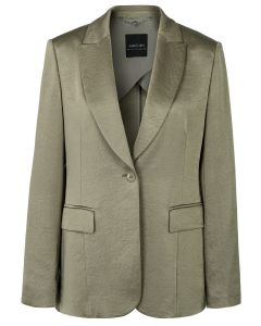 Marc Cain blazer in gehamerd satijn