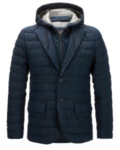 Herno linnen donsjack – Blauw