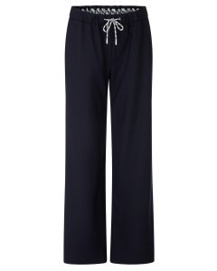 Marc Cain Pantalon Relaxed Fit – Blauw