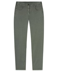 Luisa Cerano Slim Fit Pantalon – Groen