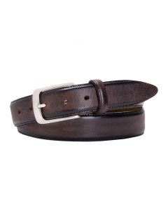 Profuomo bruine leren riem
