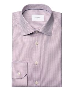 Eton Semi-Solid Twill Shirt Slim Fit – Rood