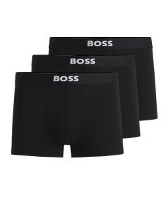 BOSS ONE 3-pack boxershorts zwart