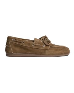 Posa Boat Loafer Brushed Desert Tan – Bruin