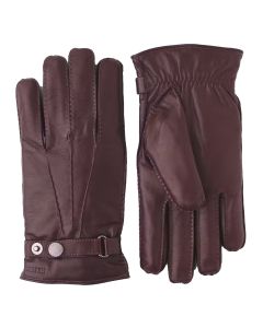 Hestra Jake Handschoenen van Suède – Donkerbruin