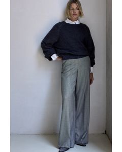 Femmes du Sud Amore Lurex Pantalon – Zwart