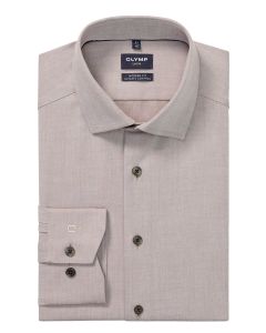 OLYMP Level Five Body Fit Casual Shirt – Beige
