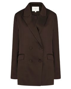 Dante 6 Sevigny Double‑Breasted Satin Blazer – Esp