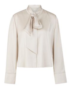 Marc Cain Blouse met Strikdetail – Beige