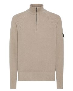 Peuterey Crivelli Half-Zip Sweater – Beige