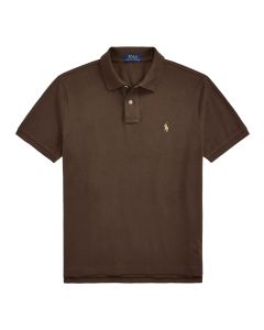 POLO Ralph Lauren Slim Fit Mesh Polo – Bruin