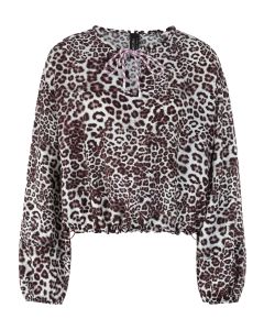 Marc Cain blouse lange mouw – Rood