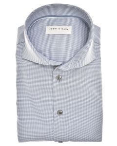 John Miller Slim Fit Business Shirt – Blauw