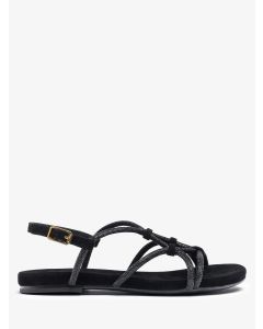 Unisa platte sandalen van suède