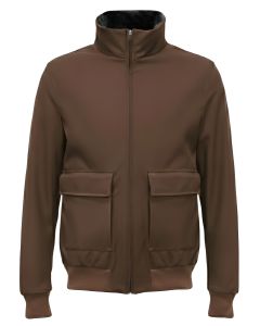 Herno Turtle‑Neck Bomber Jack – Bruin