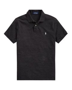 POLO Ralph Lauren Slim Fit Mesh Polo – Zwart