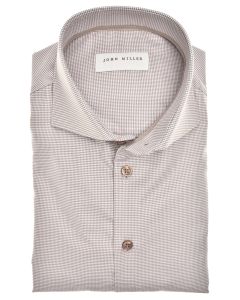 John Miller Slim Fit Business Shirt – Bruin