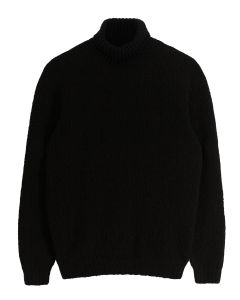 Scaglione Seamless Turtleneck Sweater – Zwart