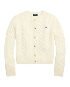 POLO Ralph Lauren Cable Knit Vest – Wit