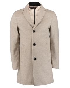 WHITE Hans Wollen Jas – Beige