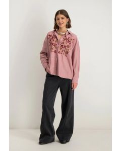 Stella Forest Blouse Lange Mouw – Rood