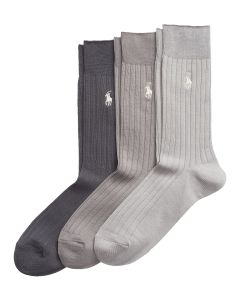 POLO Ralph Lauren Geribbelde Katoenmix Sokken