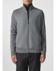 MAERZ Zip‑Vest Merinowol – Grijs