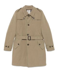 I’impermeabile Gilberto Belted Trench Coat – Beige
