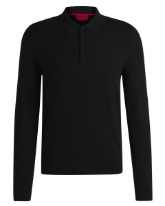 HUGO Slim-fit gebreide polotrui 