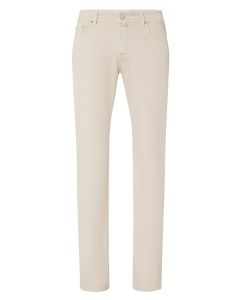 Jacob Cohën Bard Slim-Fit 5-Pocket Broek – Amandel