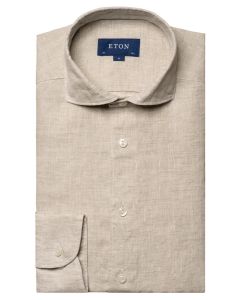 Eton linnen slim fit overhemd