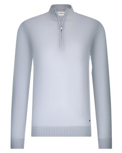 Seven Dials Saul Halfzip Trui – Blauw