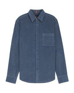 BOSS Orange Casual Shirt – Blauw