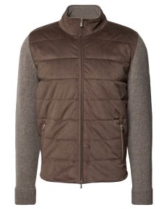 Gran Sasso Vest met Rits – Bruin