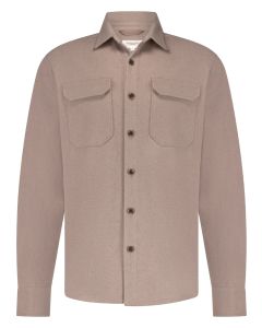 Seven Dials Kent Overshirt – Beige