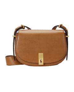 Ralph Lauren Soft Turnlock Saddle Bag – Bruin