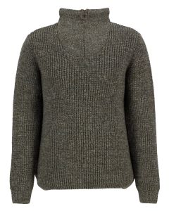 Barbour New Tyne Half‑Zip Trui – Grijs