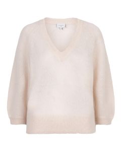Dante 6 Rhoda alpaca/wolmix trui met V-hals
